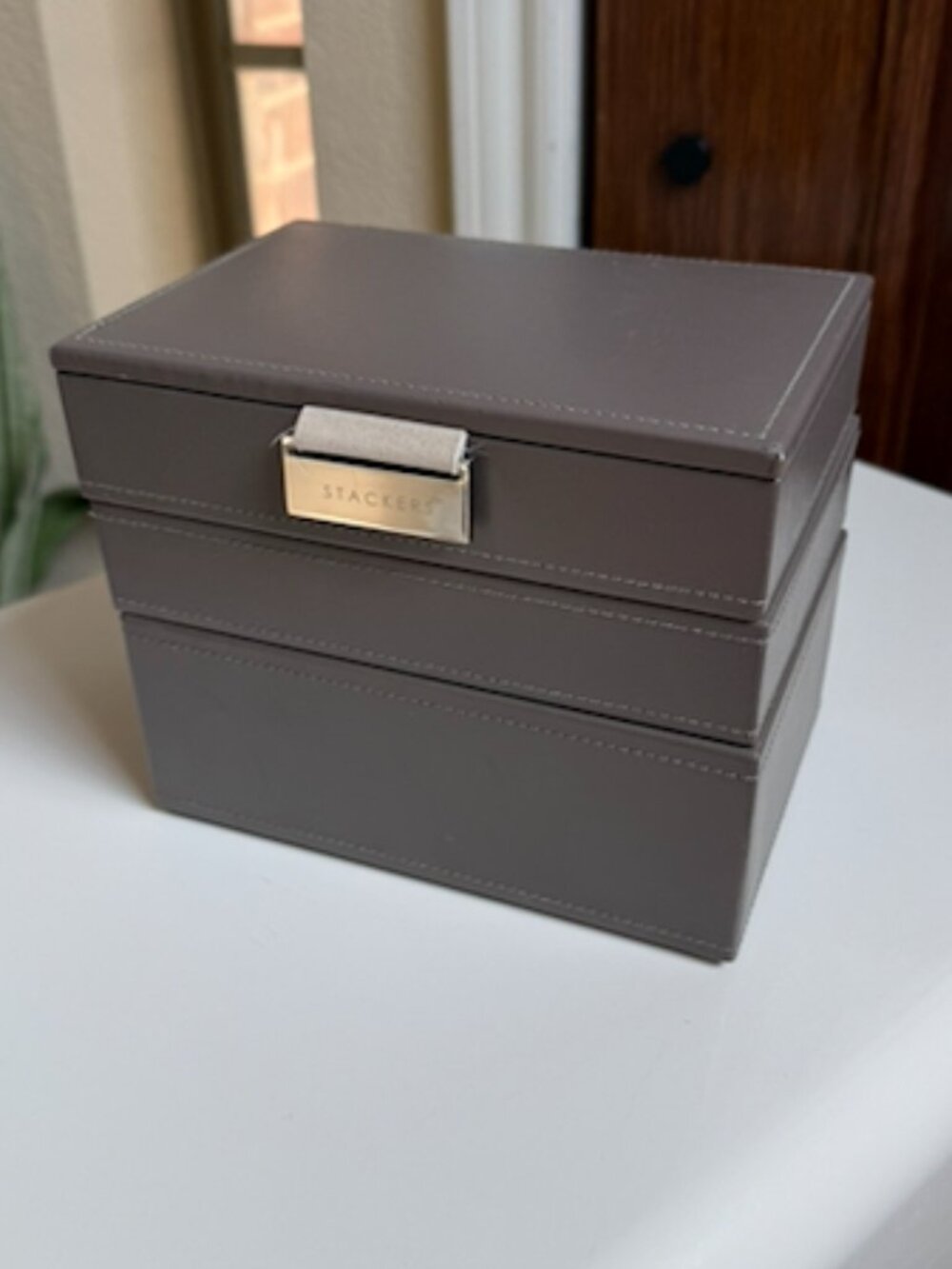 Stackers Mini Jewelry Box - Mink